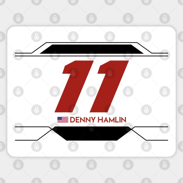 Denny Hamlin #11 2023 NASCAR Design Sticker by AR Designs 